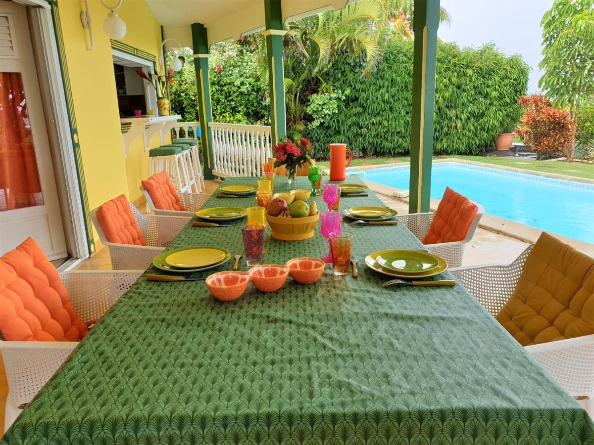 Villa Guadeloupe Saint Francois Acces Mer Piscine Iguana Bay - Villa Zagadi 외부 사진